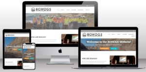 bohogs web design by buzido website designer